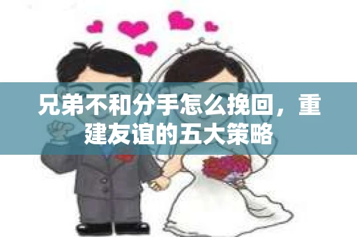 兄弟不和分手怎么挽回,重建友谊的五大策略 兄弟不和分手怎么挽回,重建友谊的五大策略