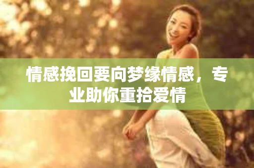 情感挽回要向梦缘情感，专业助你重拾爱情