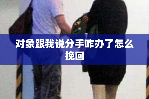 对象跟我说分手咋办了怎么挽回