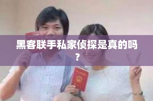 黑客联手私家侦探是真的吗？