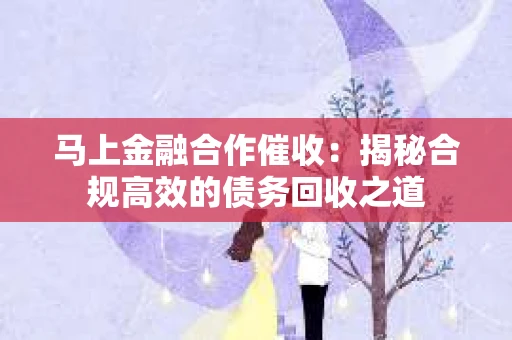 马上金融合作催收：揭秘合规高效的债务回收之道