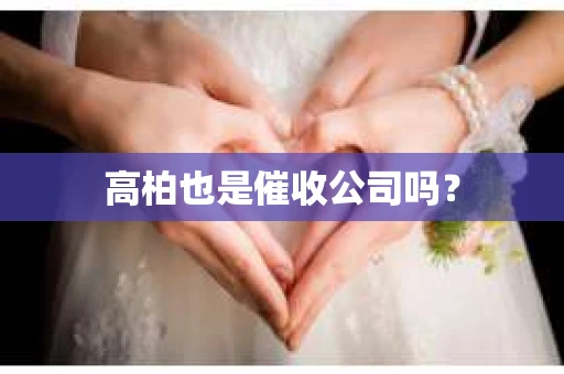 高柏也是催收公司吗？
