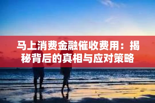 马上消费金融催收费用：揭秘背后的真相与应对策略