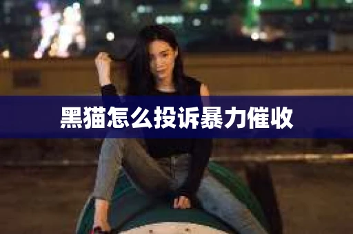 黑猫怎么投诉暴力催收