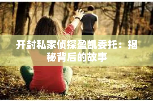 开封私家侦探盈凯委托：揭秘背后的故事